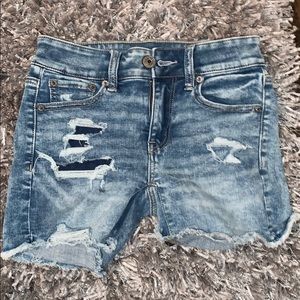 American eagle jean shorts